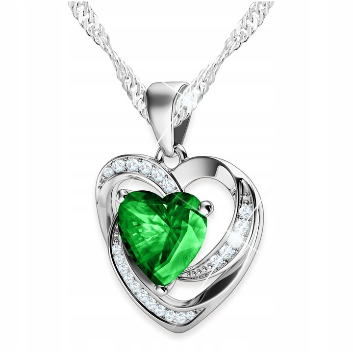 Colier Litera I, Larezo, 100% Argint 925, Idee de Cadou Perfecta, Ambalat in Cutie Decorativa, Certificat de Autenticitate, 1.8 x 45 cm, Argintiu