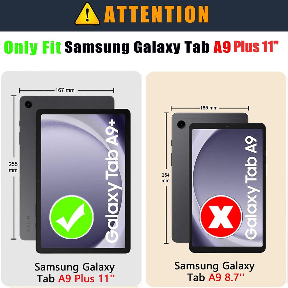 Husa tableta, DEISNGB, Compatibil cu Samsung Galaxy Tab A9 Plus/A9+ 2023, 11'', Functie sleep/wake-up, Antisoc, Rezistent la uzura, Usor de instalat, Portabil, Design ergonomic, TPU/Albastru inchis