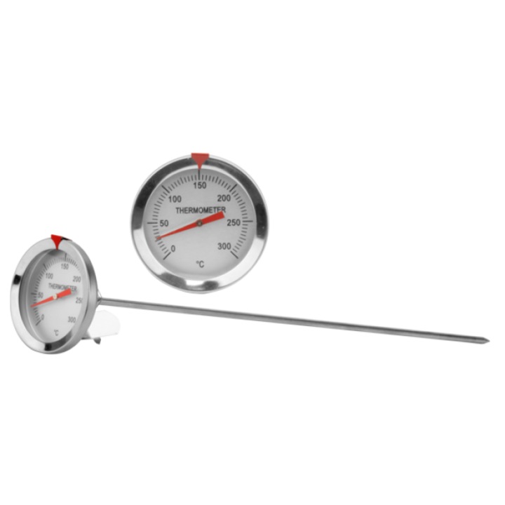 Termometru alimentar cu tija inox RAKI, 0°C - +300°C
