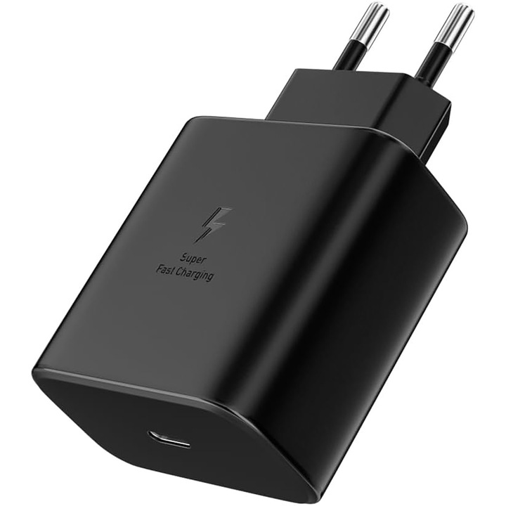Incarcator rapid USB-C de 45W pentru Samsung Galaxy S20 to S25 Ultra FE A05S to A54 Z Fold6 Fold5 Flip6 Flip5 5G, Tab S10, S9 iPhone 15-17 pro/por max 16 15Plus