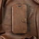 Tok, Mobiwear - Leather - L_BRS kompatibilis Samsung Galaxy S21 Plus, Barna