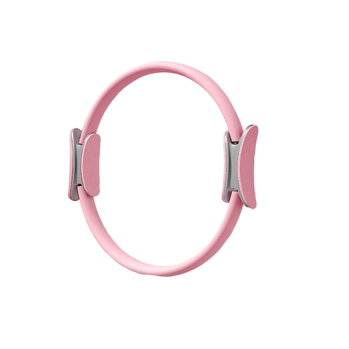 Medencefenék és lábizom erősítő gyűrű, rózsaszín
