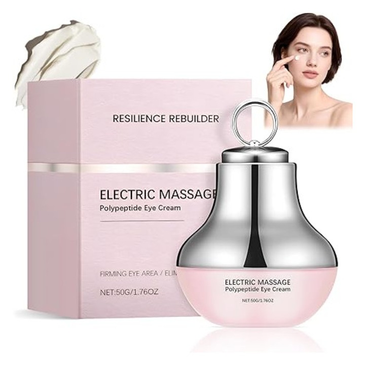 Околоочен крем с пептиди, против бръчки, намалява тъмните кръгове, 50гр, бързо абсорбиране