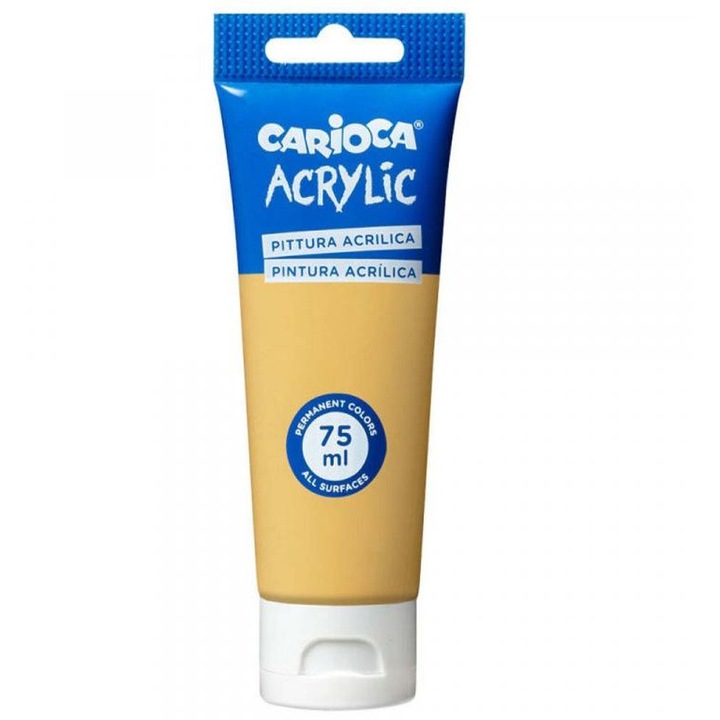 Acrylic 75ml-s akril festék arany színben - Carioca