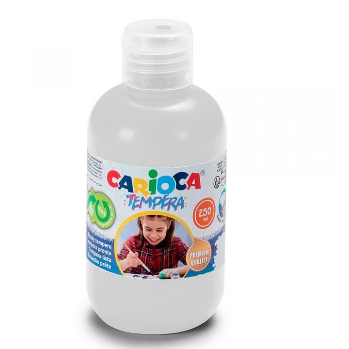 Fehér tempera 250ml-es - Carioca