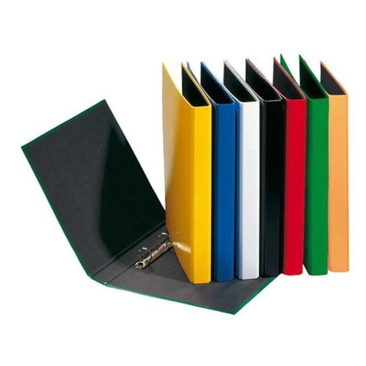 Pagna A5 nyomtatott karton 25mm fehér 2 gyűrűs mappa