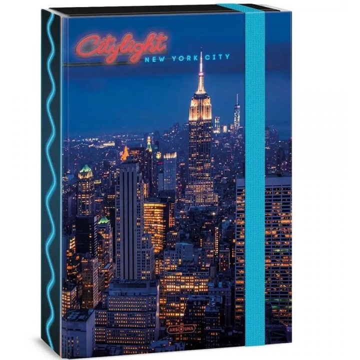 Ars Una: Citylight New York A/4 füzetbox