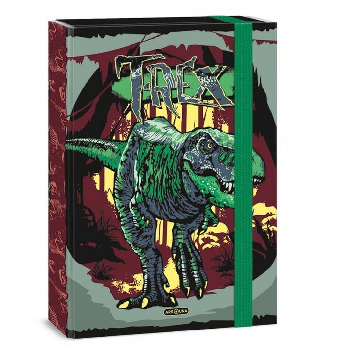 Ars Una: T-Rex mintás A4 füzetbox