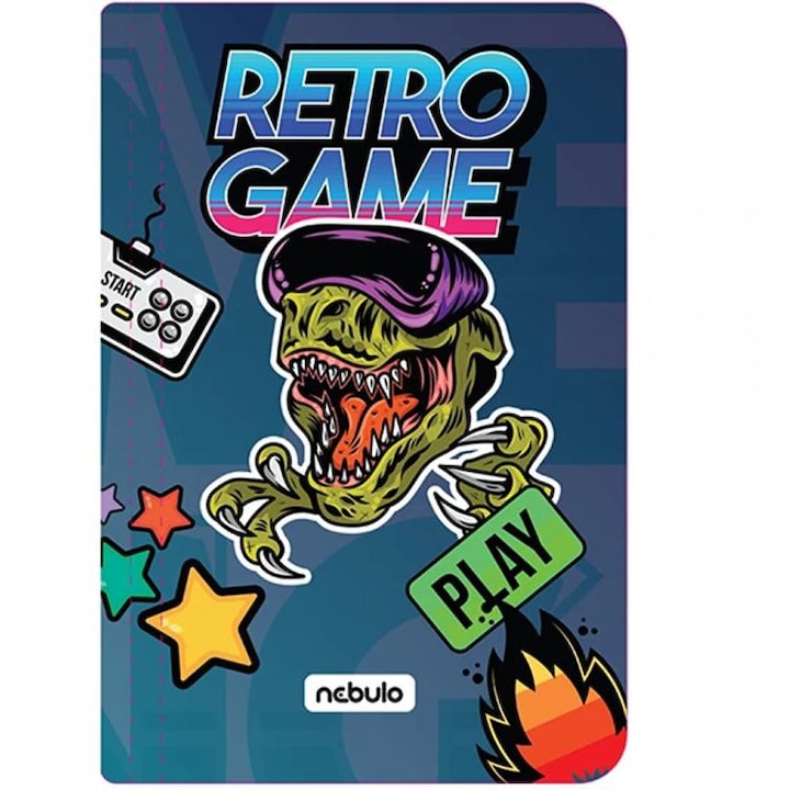 Nebulo: Dosar cu elastic A/4 Gamer