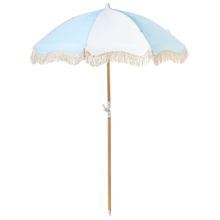 Umbrela de gradina 155 cm Mondello Albastru deschis