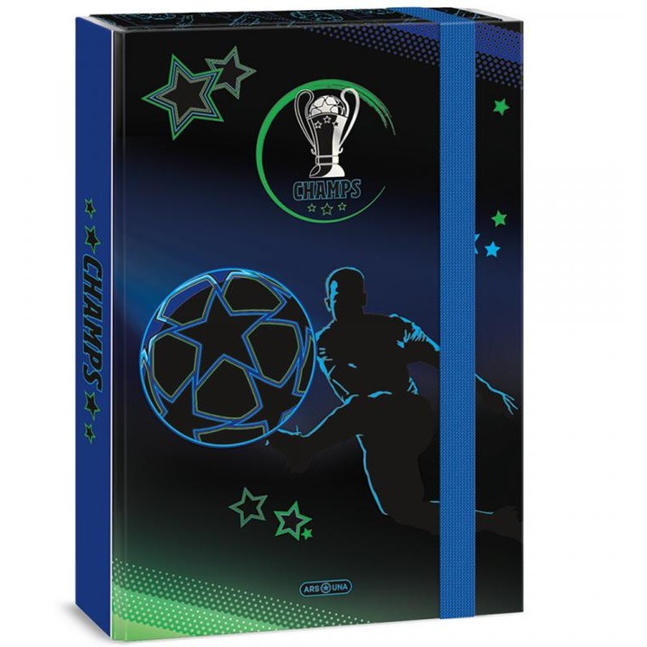 Ars Una Champs gumis füzetbox A/4-es
