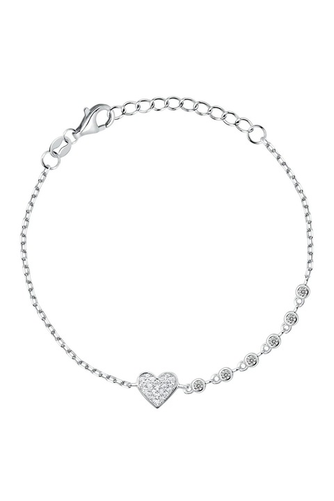 LA PETITE STORY, Bratara din argint 925 cu zirconia, Argintiu