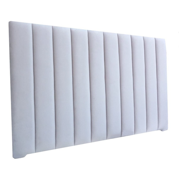 Tablie pat Versa mare, catifea Beige, 128 x 160 cm