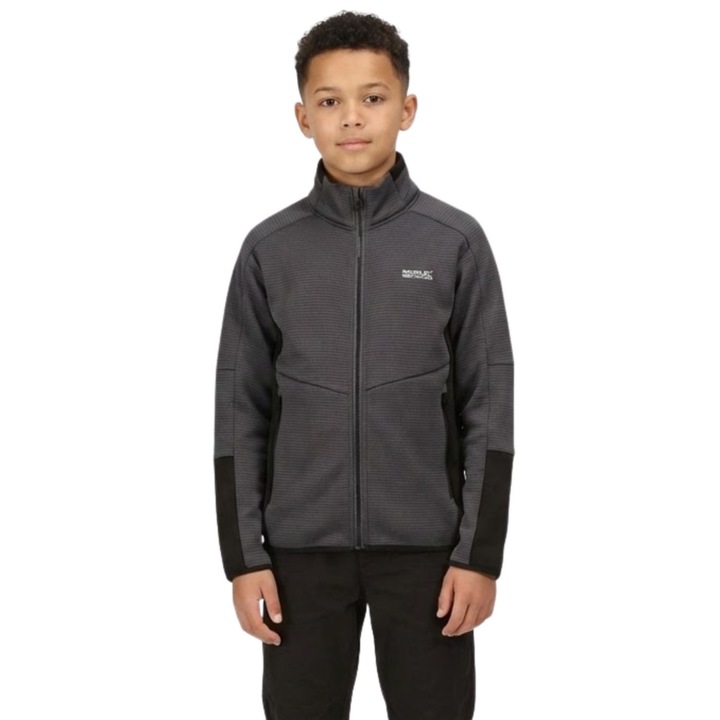 Regatta gyermek szürke cipzáras pulóver