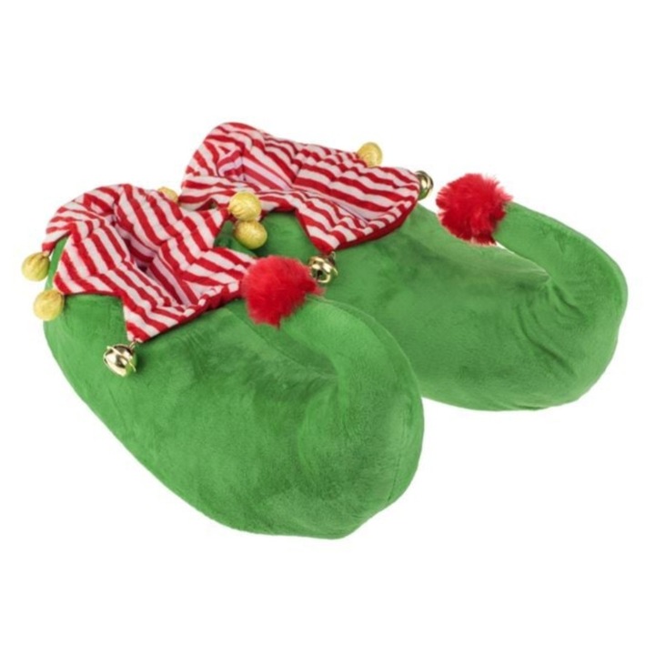 Botosei de Craciun, 3D Arlechin, 54878, Verde