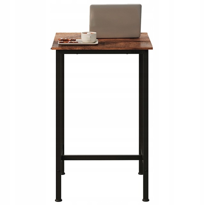 Négyszögletes vintage loft stílusú magas konyhai bárpult MUVU