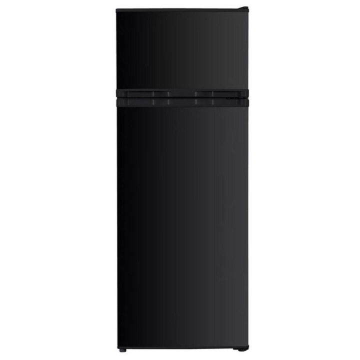 Combina frigorifica PKM GK255DB, 206 l, 143 cm, negru