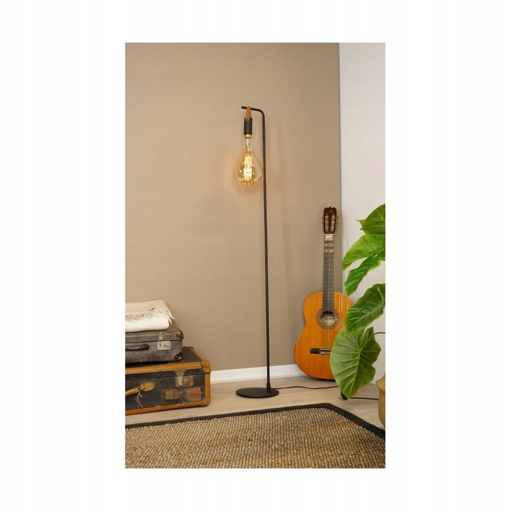 Lampa de podea Eglo Apricale, negru, 150 cm, E27