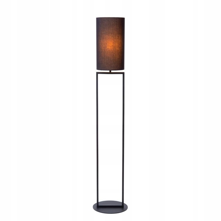 Lampa de podea HERMAN, Lucide, negru, 4 becuri E27, 137cm