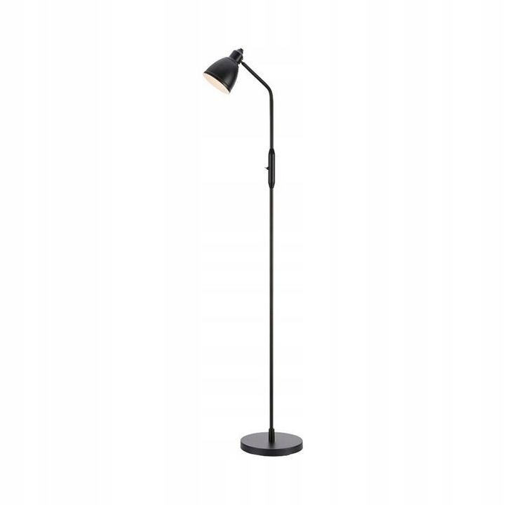 Lampa de podea Markslojd Story 108713, Negru/Alb, E14