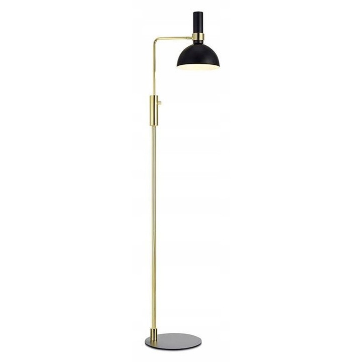 Lampa de podea LARRY, neagra, 146 cm, E27, 60W