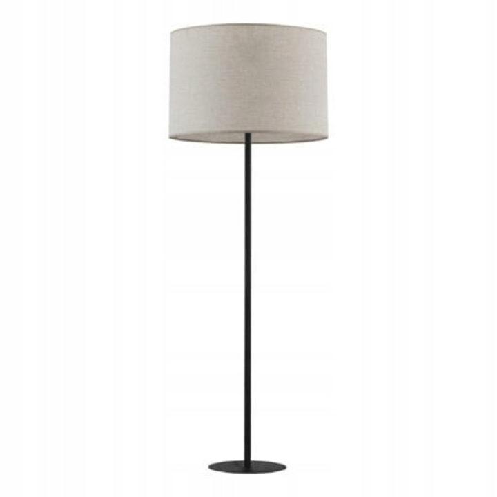 Lampa de podea TK-Lighting WINSTON, abajur gri-bej, 168x60cm, stil scandinav