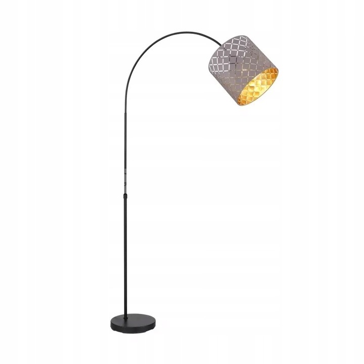 Lampa podea Globo CINDY 15584S, neagră, 185cm, soclu E27