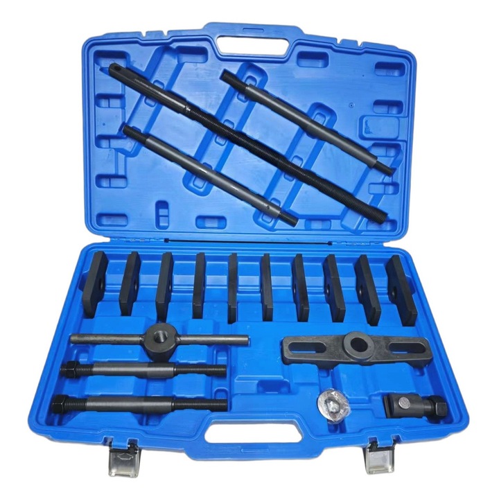 Presa extractoare Nectools pentru cilindri motor, set cu placi, diametru interior 119-136, 5 mm, diametru exterior 130-147 mm
