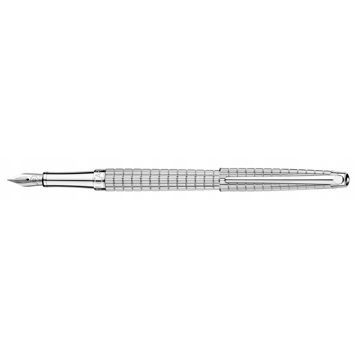 Caran d'Ache Leman Slim Lights toll, kifinomult dizájn, ródiummal és ezüsttel bevont, 18K arany, 141x10,6mm