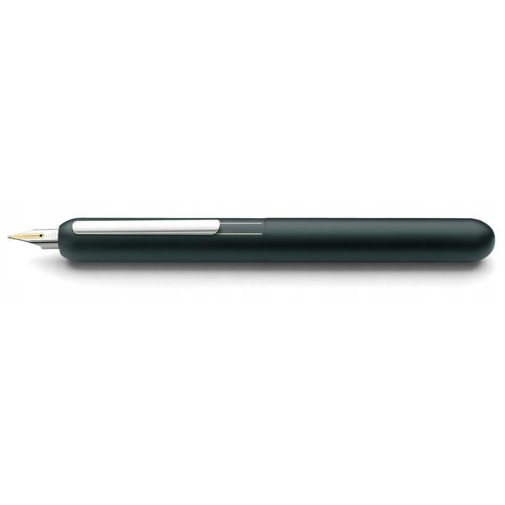 LAMY dialog 3 töltőtoll, matt fekete, visszahúzható mechanizmus, 14K arany tollhegy, díszdoboz