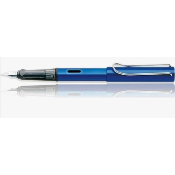 Lamy AL-star töltőtoll, alumínium, tengerészkék, EF hegy, ergonomikus markolat