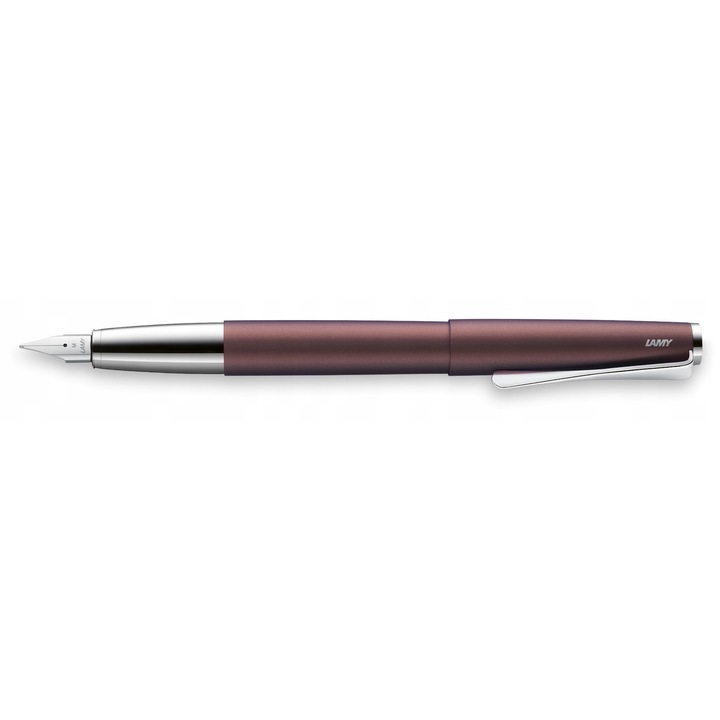 Lamy studio orion matt töltőtoll, minimalista design, matt fém test, EF acélhegy