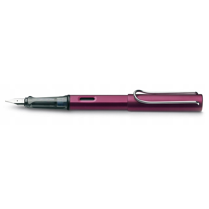 Stilou, Lamy AL-star, aluminiu anodizat, purpurie, varf LH