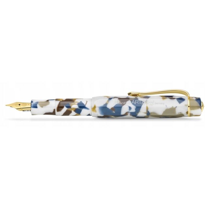 Töltőtoll, Kaweco, ART Sport Terrazzo, fényes akril, 10,5 cm