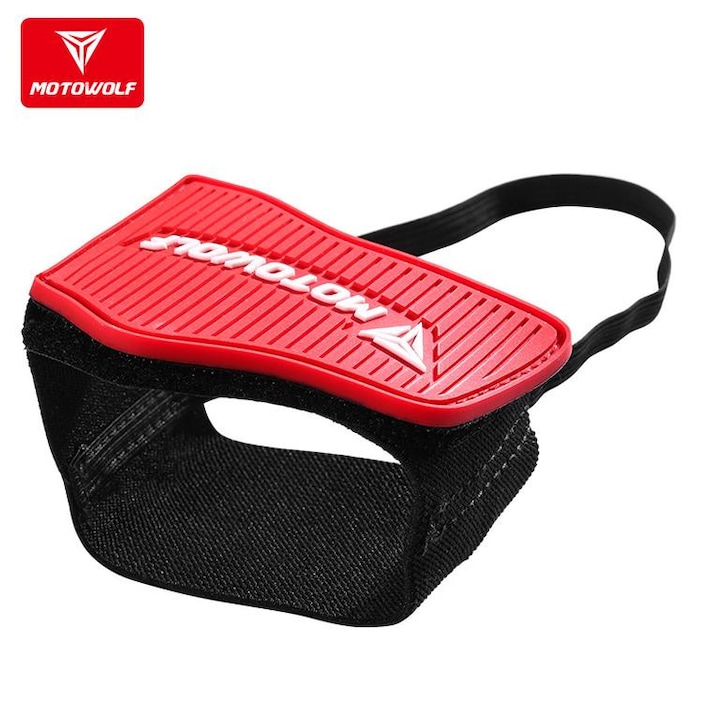 NOU Coperta pentru Incaltaminte de Motocicleta, Aparatoare pentru Incaltaminte de Motocicleta, Placa de Schimbare Viteza Reglabila, Protector de Cizme Durabil, Anti-alunecare pentru Schimbator de Viteza