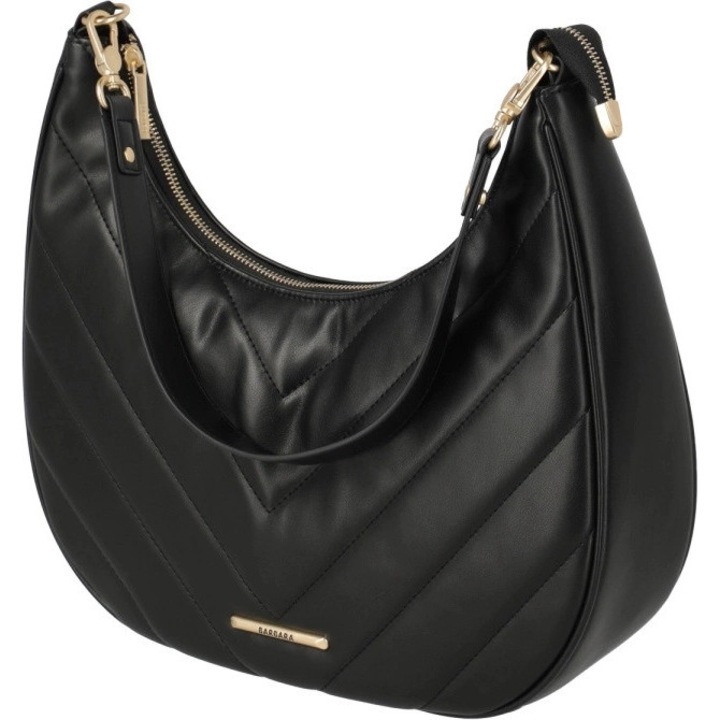 Пътна чанта Travelite Barbara Cozy Hobo черна 6L
