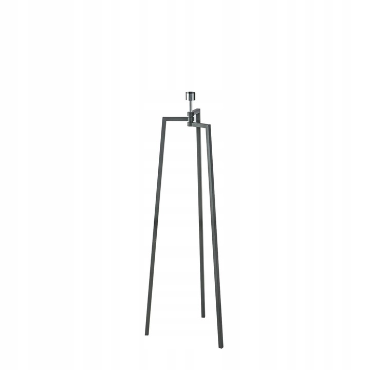 Lampadar Tristan, AZzardo, metal, negru, 163x50cm