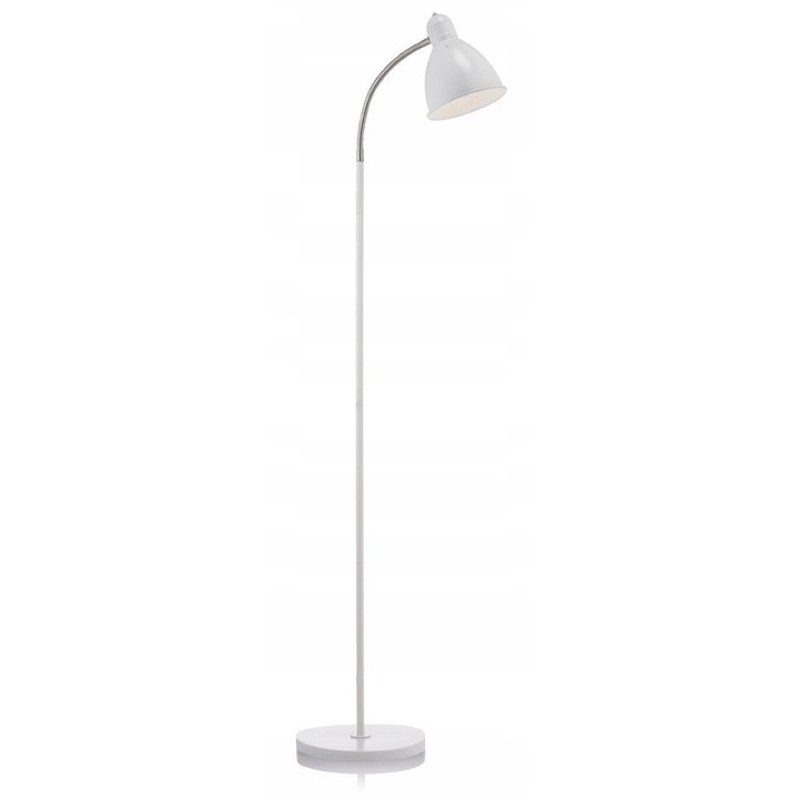 Lampa Markslojd Nitta podea, Alba, E27, 1x60W
