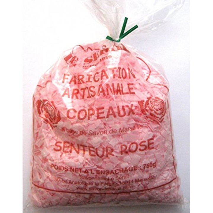 ESTENAT Seifkop Von Marseille Rose univerzális mosószer 750g, kényes textíliákhoz, környezetbarát, por