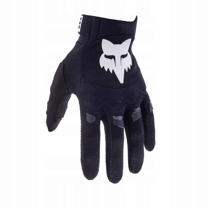 Mănuși moto FOX Dirtpaw CE, protecție knuckle-uri ranforsate, palmă căptușită, negre, mărime 3XL
