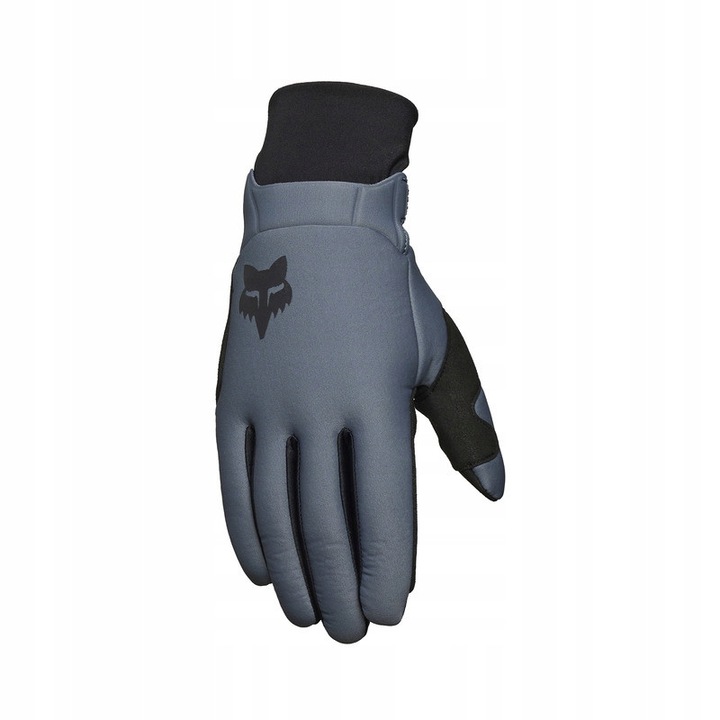 Mănuși moto FOX Defend Thermo, grafit, XL, căldură optimă, mânusi extinse cu velcro