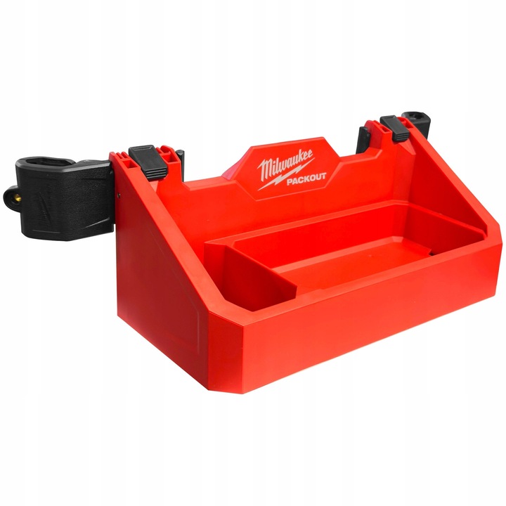 Milwaukee PACKOUT oldaltálca, sarokrögzítés, tartós, ütésálló, 4932498647
