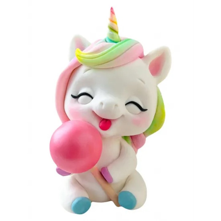 Matrita de Silicon - Unicorn cu Acadea, 8,5 x 5 cm