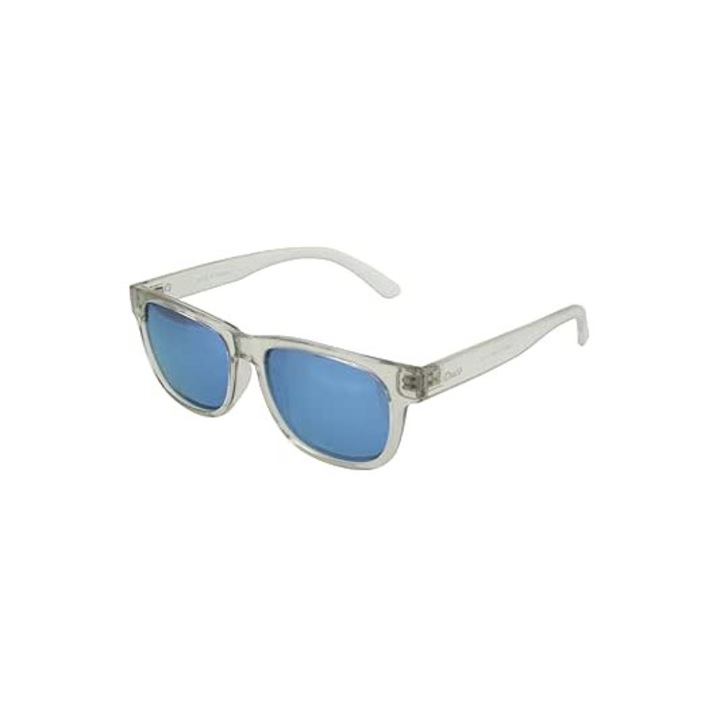 Ochelari de soare patrati retro DUCO DC2142 – polarizati, rama TR90 transparenta usoara, lentile albastre, protectie UV400, design clasic unisex pentru condus, sport si activitati outdoor