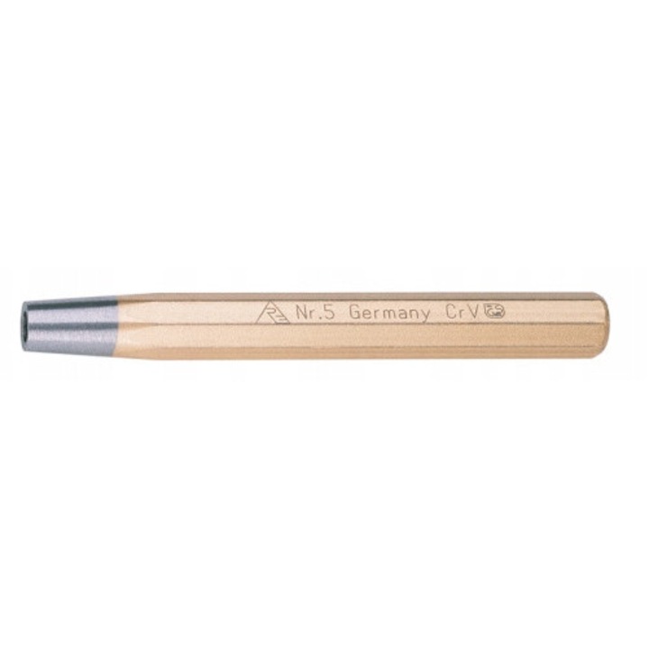 Dorn profesional pentru nituri sferice, Rennsteig, 7 mm, otel Cr-V, 120 mm