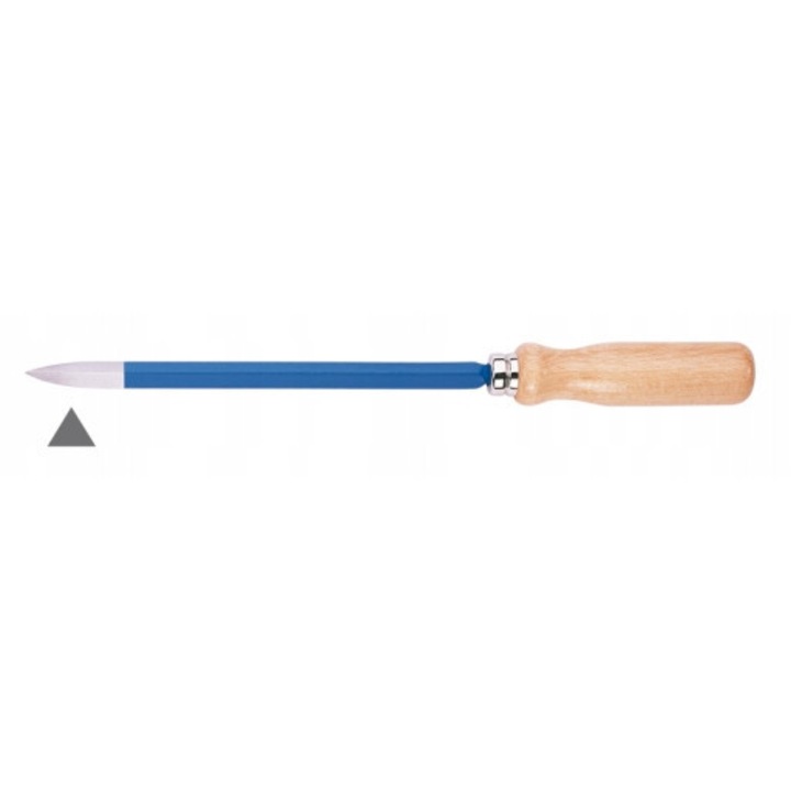 Spercher triunghiular Rennsteig, 100mm, otel, design ergonomic