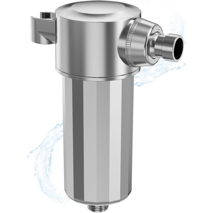 Filtru de dus, filtru de apa pentru dus — filtreaza oxizii, metalele grele si hidrogenul sulfurat, reduce incretirea, calmeaza scalpul, catifeleaza pielea, potrivit pentru pielea sensibila