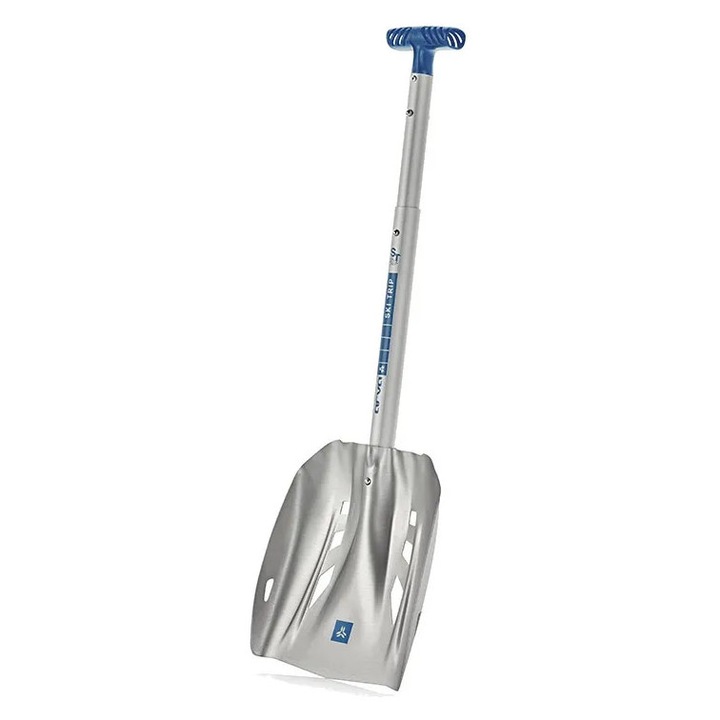 Лавинна лопата ARVA Ski Trip, телескопична 62-76 см, алуминиева пластина 28x23 см, 45 см сгъната