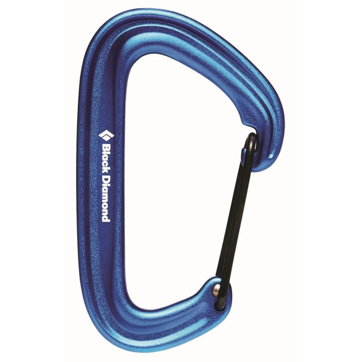 Karabinek Black Diamond LiteWire, hot-forged, 24kN, 23mm, pentru escalada traditionala