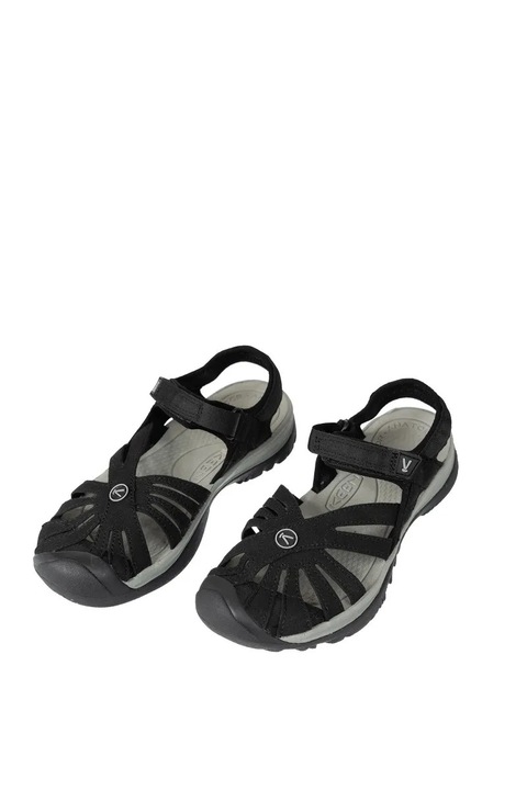 Női sport szandál Keen, poliészter, szürke/fekete, 38.5 EU